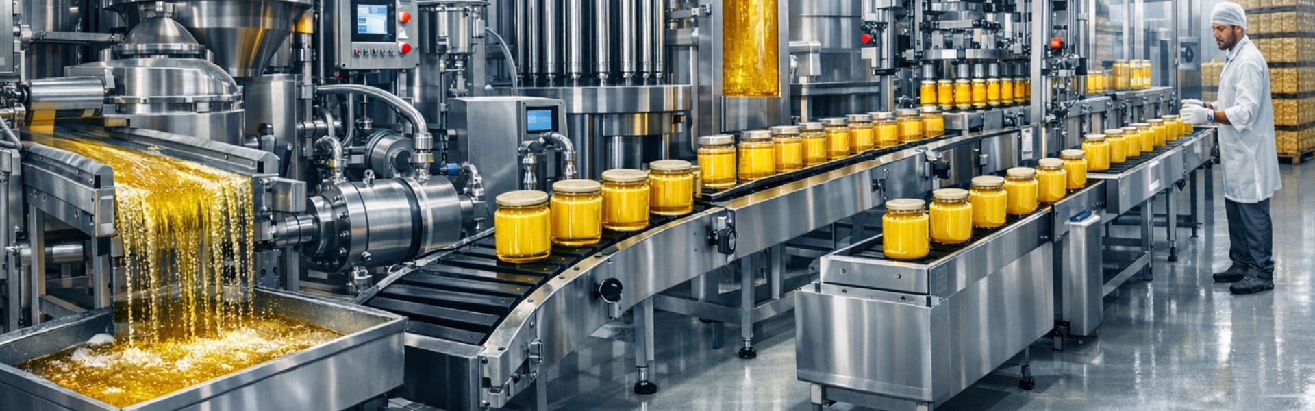 Ghee Production Banner